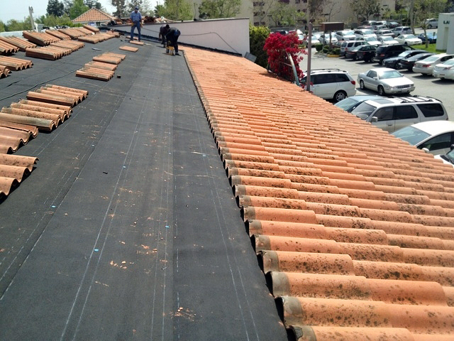 Clay Shingles Roof Replacement
